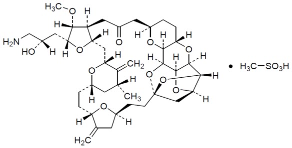 Eribulin Structural Formula