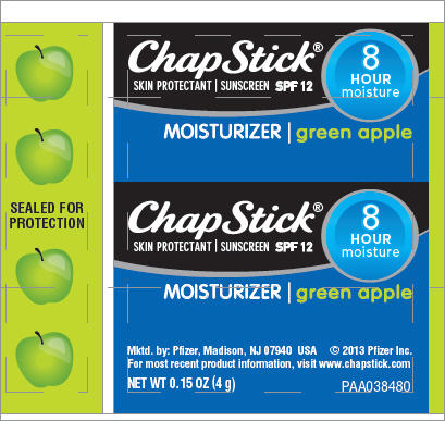 Principal Display Panel - 4 g Stick Label - Green Apple