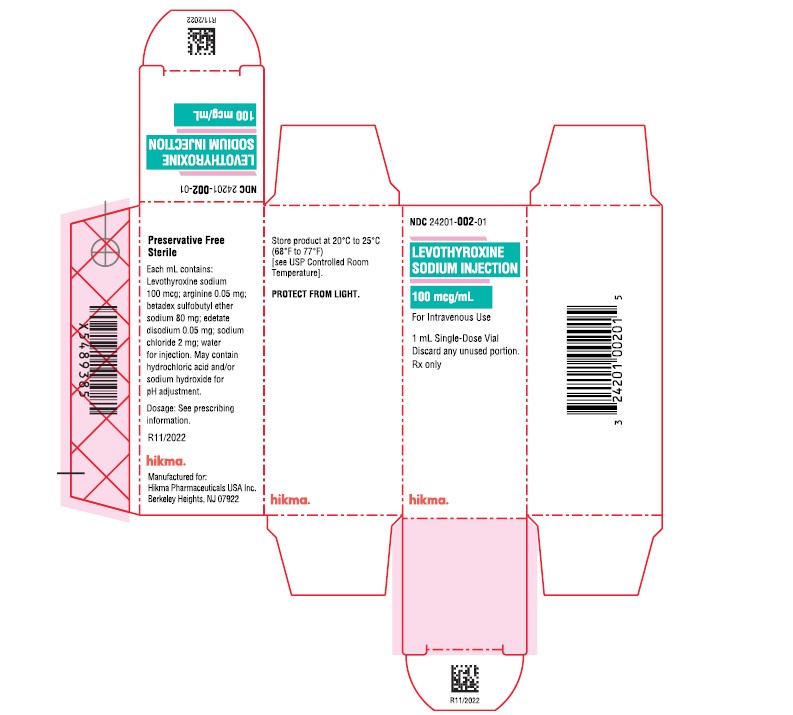 Levothyroxine Sodium Injection, Solution