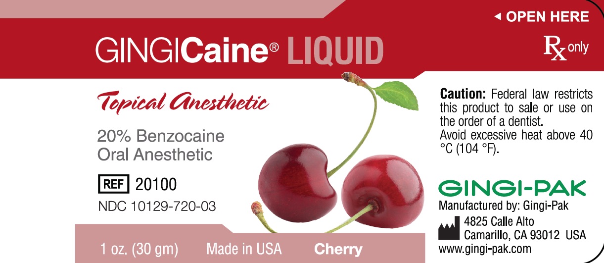 Liquid cherry label