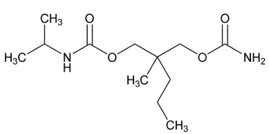 Carisoprodol Structural Formula