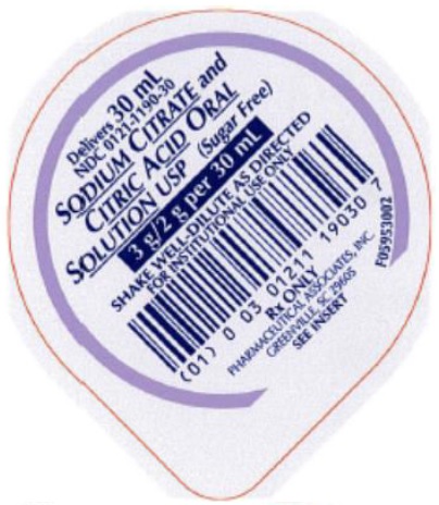 30 mL Unit Dose Cup Label