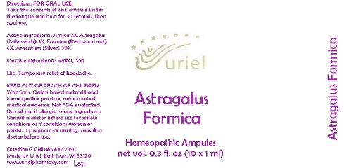 AstragalusFormicaAmpules