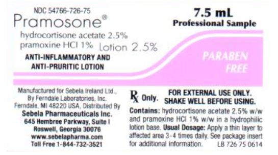 Pramosone Lotion - Professional Sample