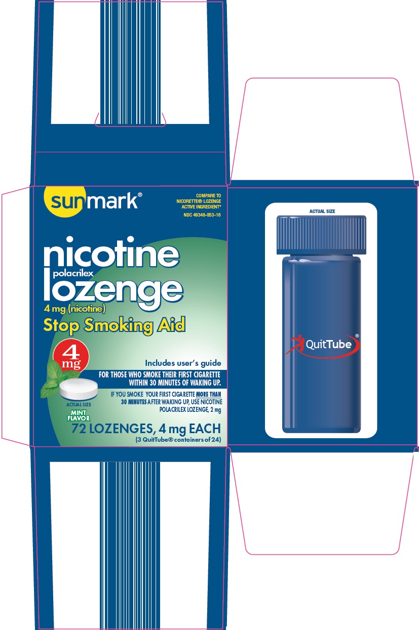 SunMark Nicotine Lozenge image 1