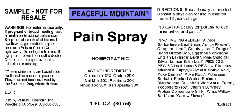Pain Spray