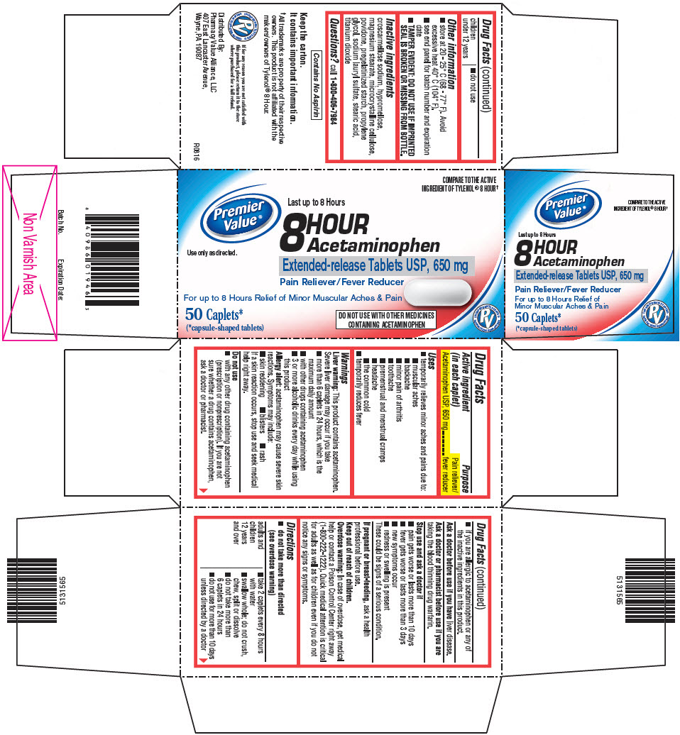 PRINCIPAL DISPLAY PANEL - 650 mg Caplet Bottle Carton