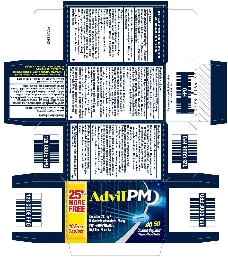 PRINCIPAL DISPLAY PANEL - 50 Caplet Bottle Carton