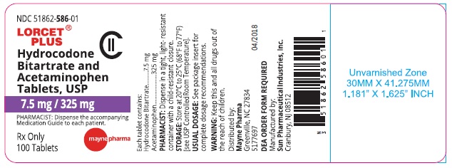 Principal Display Panel-7.5mg/325mg