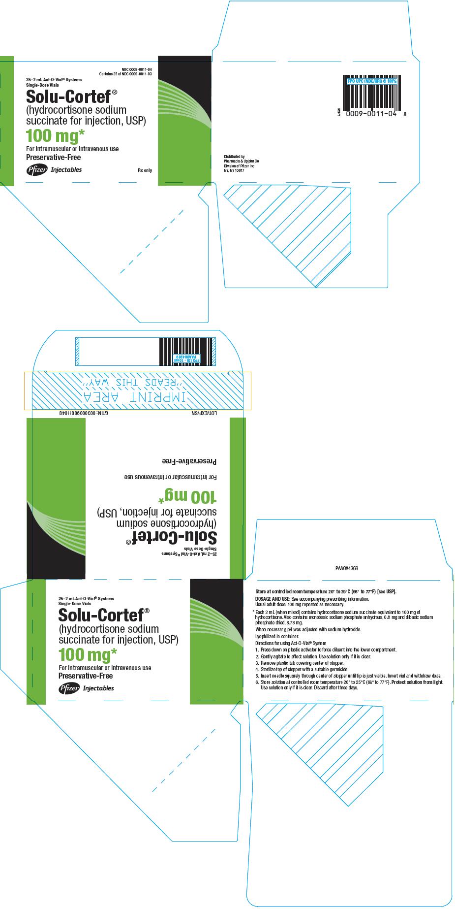 PRINCIPAL DISPLAY PANEL - 100 mg Single-Dose Vial Carton