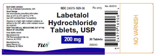 Labetalol Hydrochloride Tablets USP Rx only