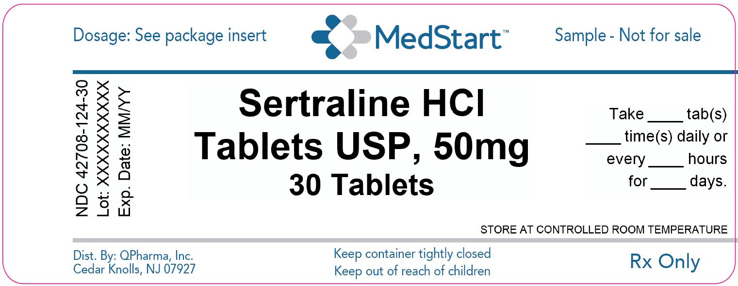 42708-124-30 Sertraline HCl Tablets USP 50mg x 30 V2