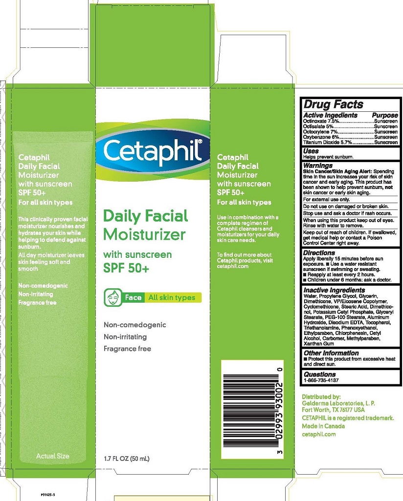 Cetaphil Daily Facial Moisturizer SPF 50 Carton