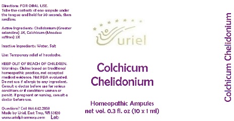 ColchicumChelidoniumAmpules