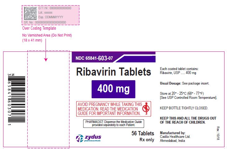 Ribavirin tablet ,400 mg