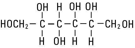 Sorbitol, NF structrual formula