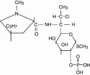 Clindamycin Phosphate Chemical Structure