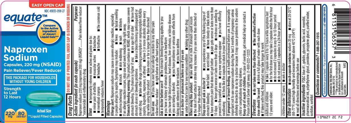 Equate Naproxen Sodium Image
