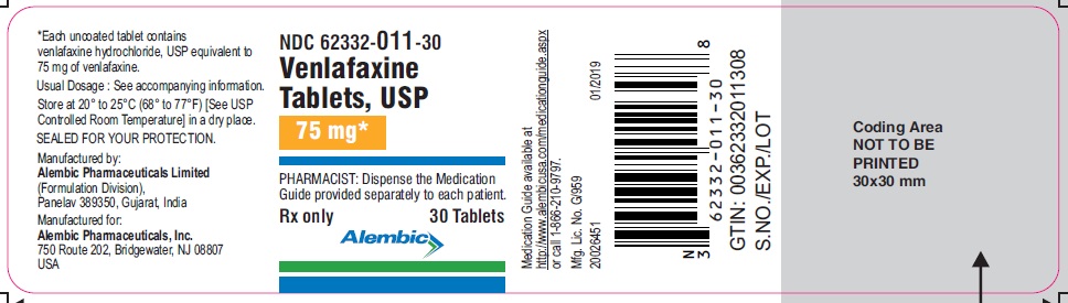 venlafaxine by Alembic Pharmaceuticals Inc. Alembic