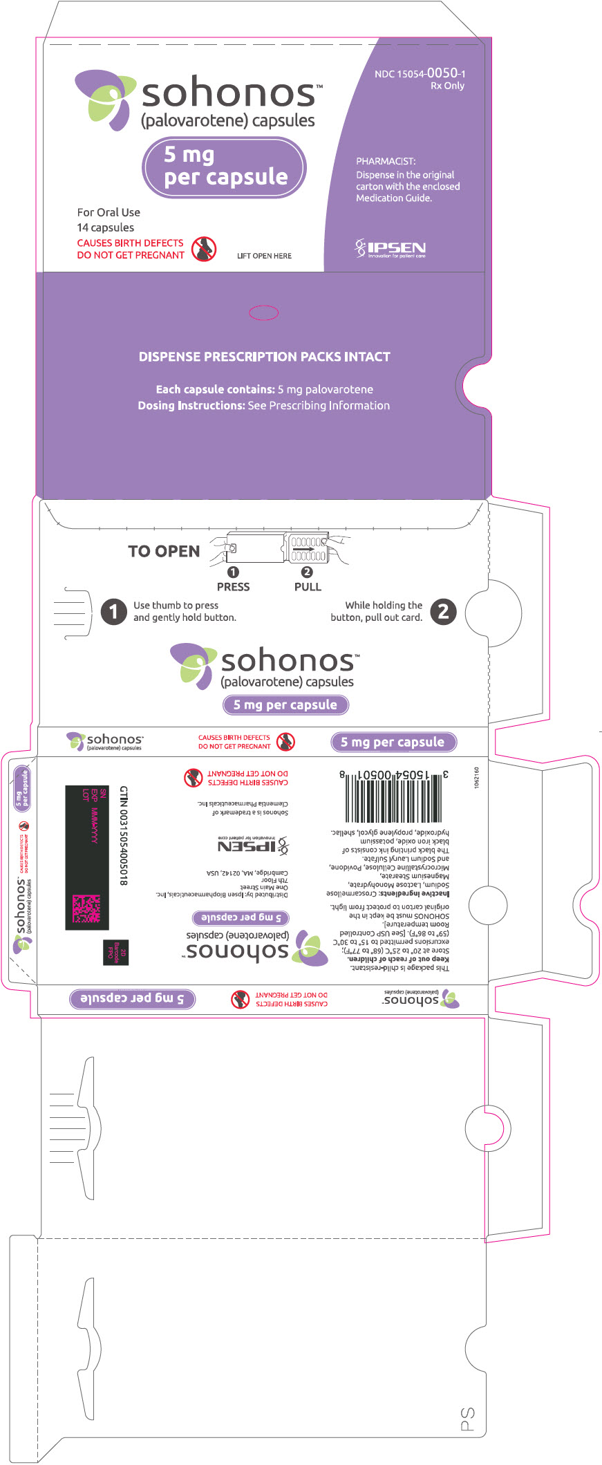 PRINCIPAL DISPLAY PANEL - 5 mg Capsule Blister Pack Carton