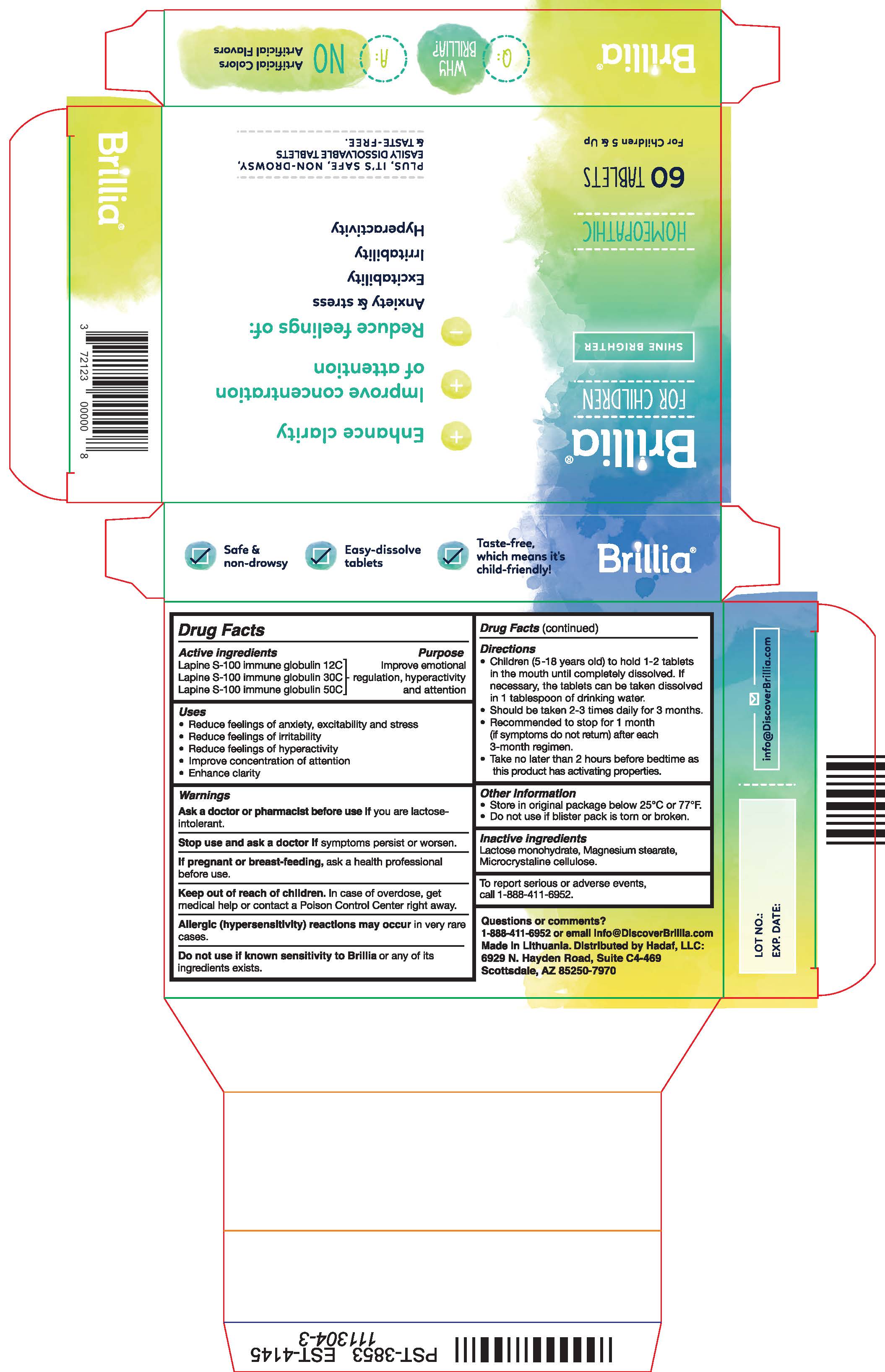 Brillia Lapine S 100 Immune Globulin 12 Hpc 30 Hpc 50 Hpc Pill