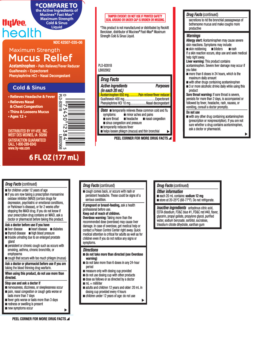 Acetaminophen 650 mg Guaifenesin 400 mg Phenylephrine HCI 10 mg