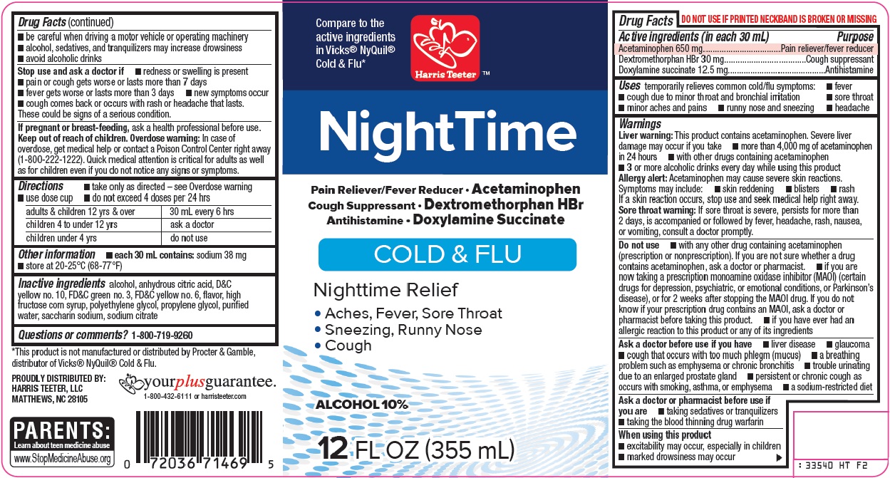 Harris Teeter NightTime Cold & Flu image