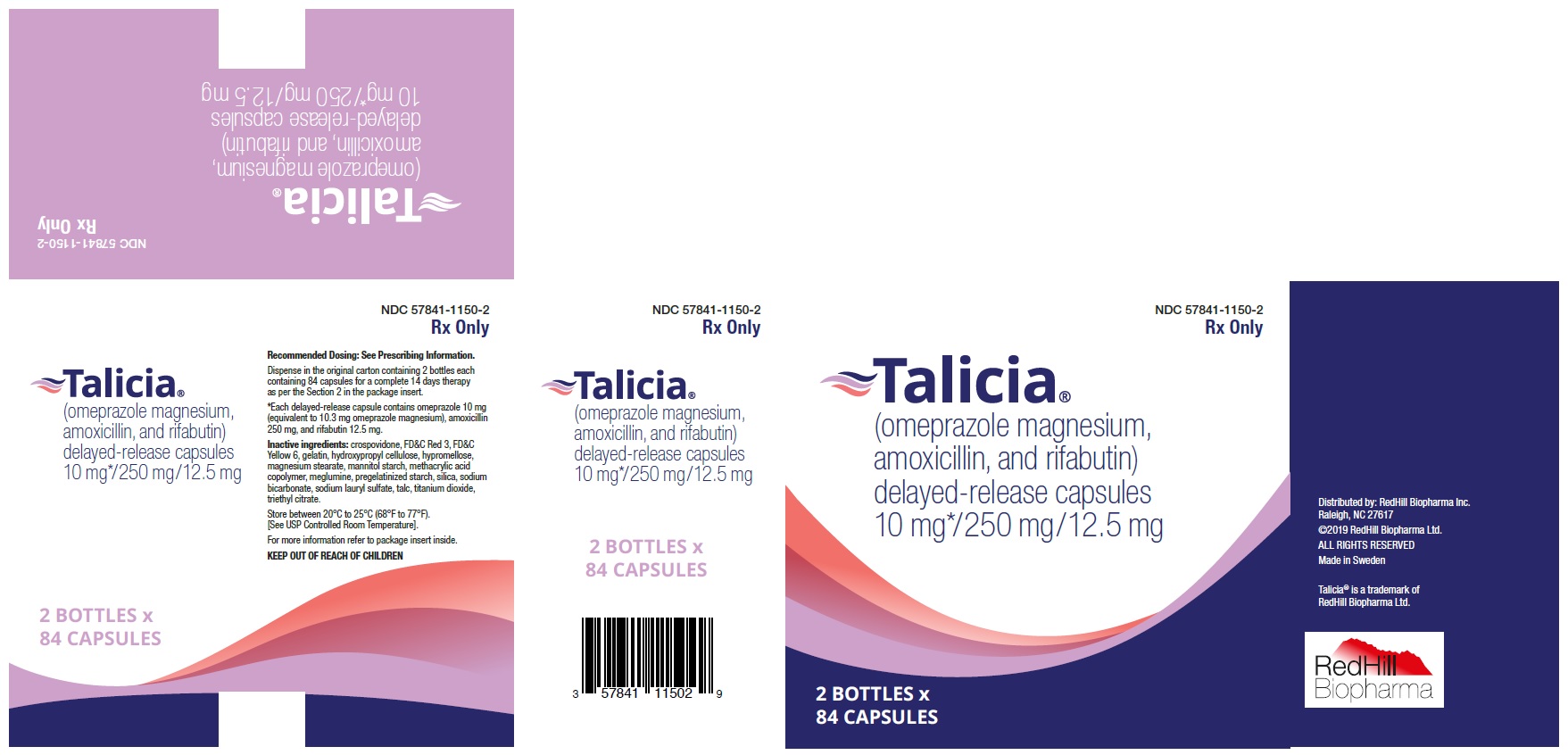 Talicia Carton Label
