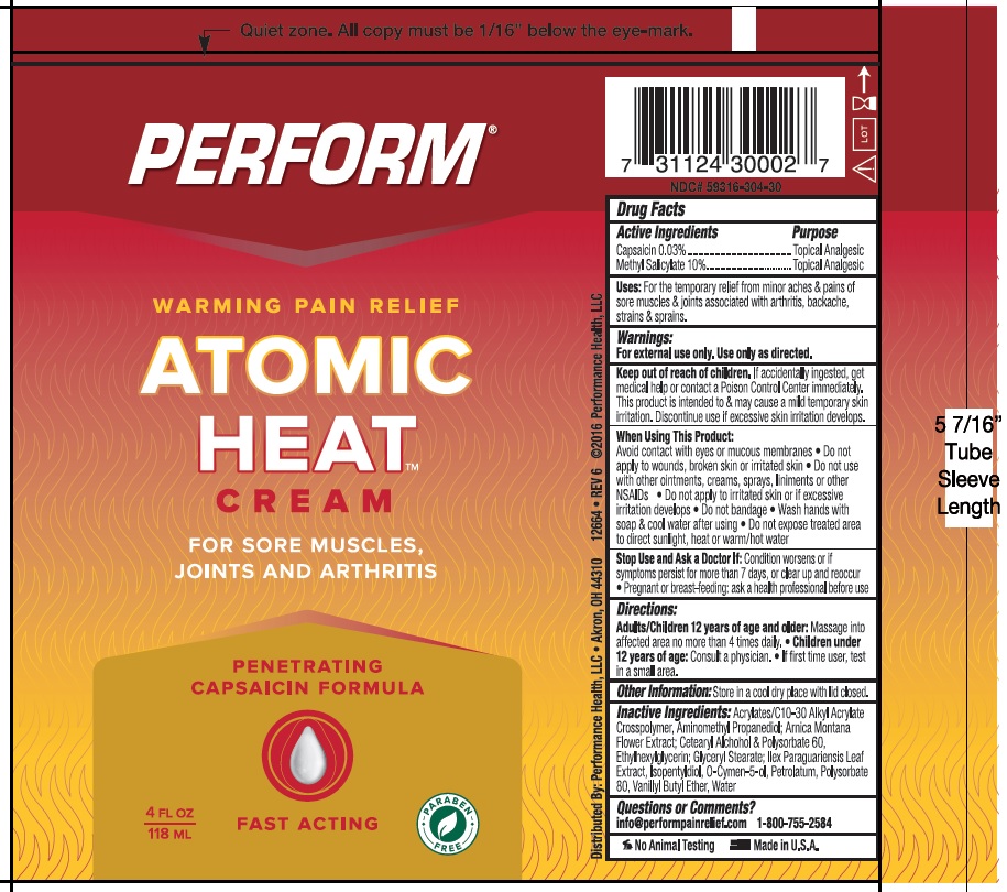 Perform Atomic Heat Label