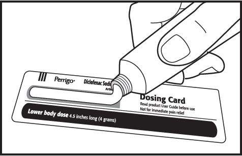 measure with dosing card