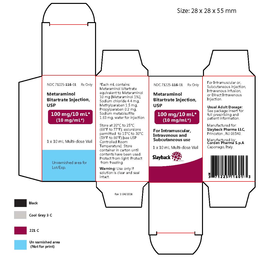 metaraminol-carton-label