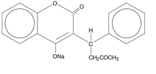 warfarin-structure