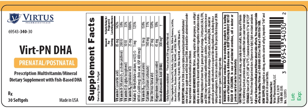 PRINCIPAL DISPLAY PANEL - 30 Softgel Bottle Label