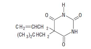 Butalbital Chemical Structure