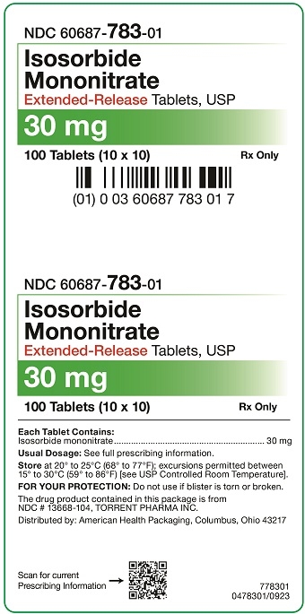 30 mg Isosorbide Mononitrate ER Tablets Carton