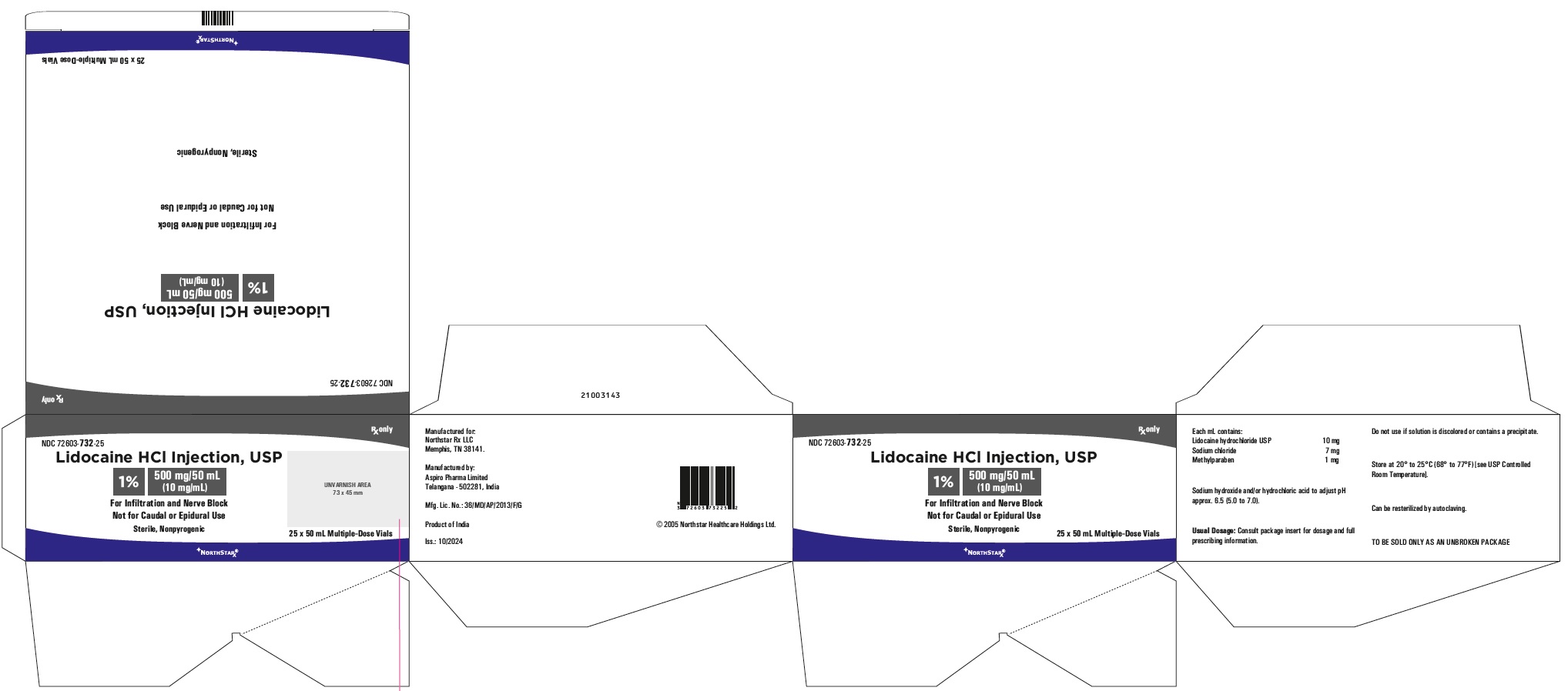 lidocaine1percent50mlcarton