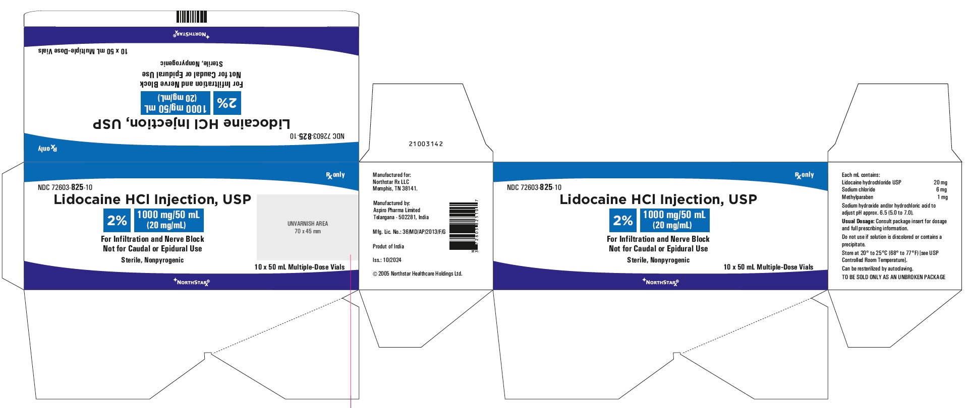 lidocaine2percent50mlcarton