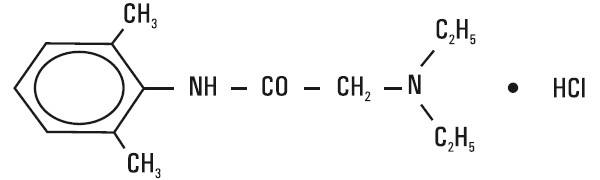 lidocainestructure