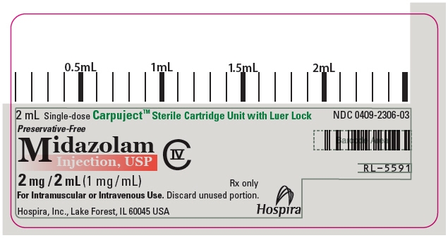 PRINCIPAL DISPLAY PANEL - 2 mL Cartridge Label