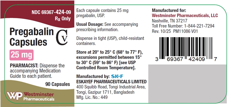 PRINCIPAL DISPLAY PANEL - 25 mg Capsule Bottle Label