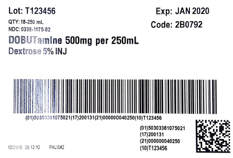 Representative carton label 0338-1075-02
