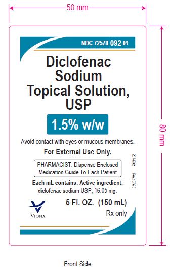 Diclofenac sodiumtopical solution