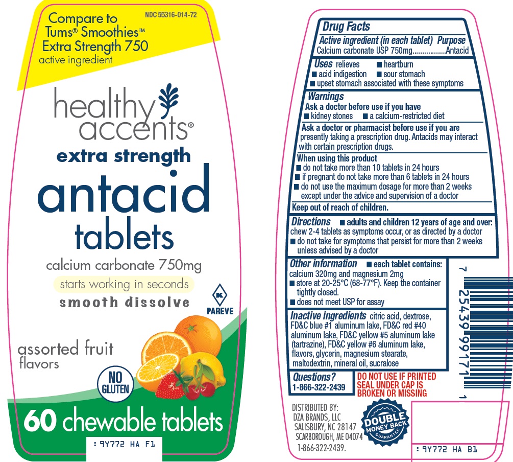 healthy accents antacid tablets