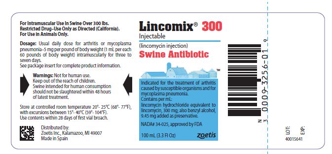 Lincomix Injectable 300 label