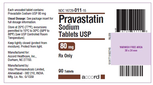 Pravastatin Sodium tablets 80mg
