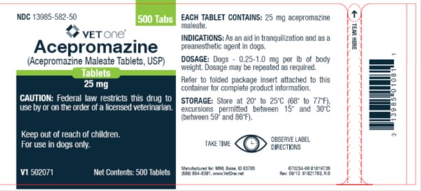 Picture of 25 mg 500 tablet container label.