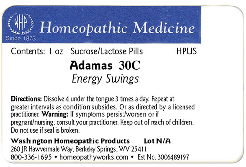 Adamas label example