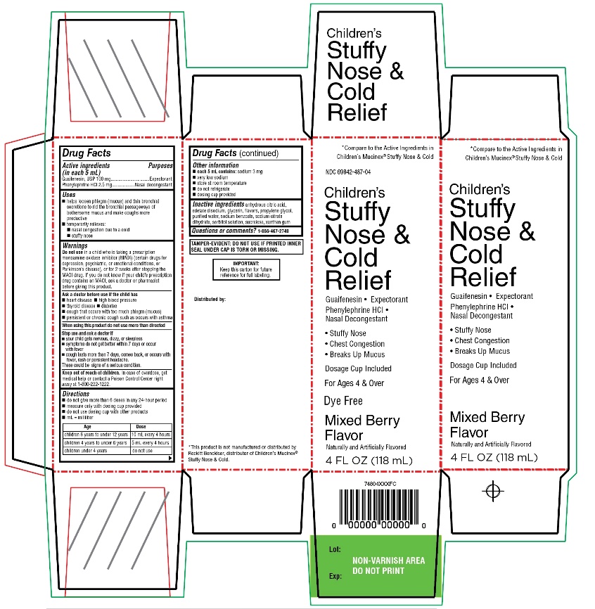 CVS Children's Stuffy Nose and Cold Relief Syrup