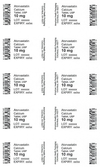 10 mg Atorvastatin Tablet Blister