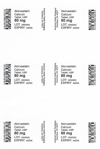 80 mg Atorvastatin Tablet Blister